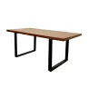 Freya 1.8 Dining Table Solid Dark Pine wood