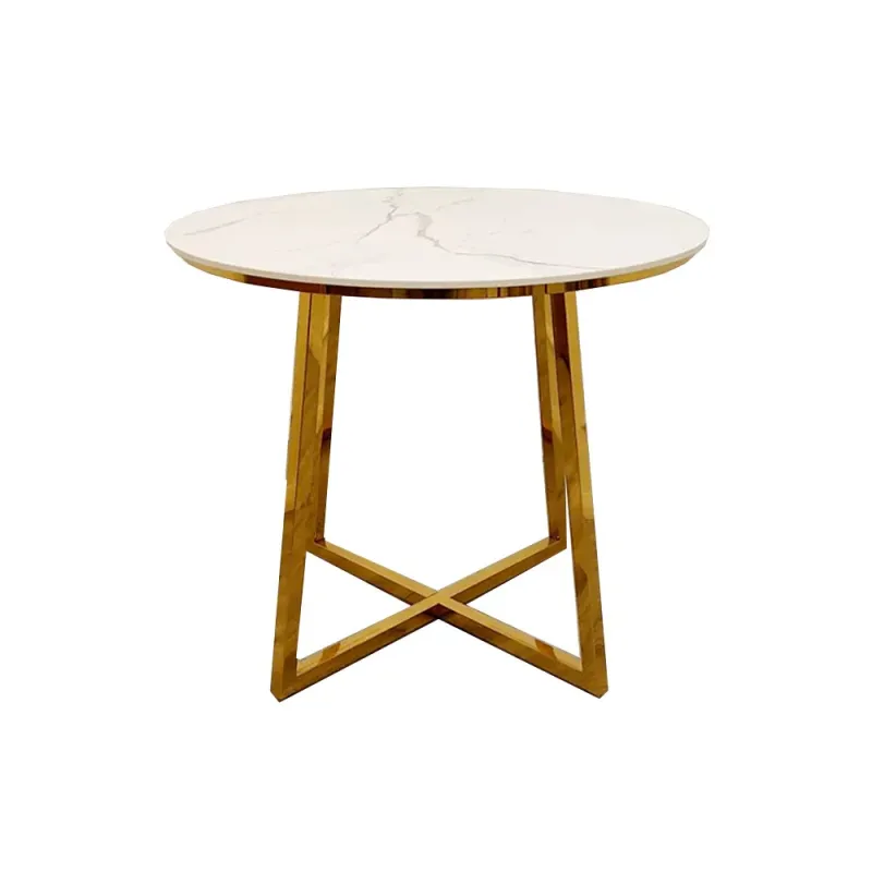 Juno Gold 90cm Table